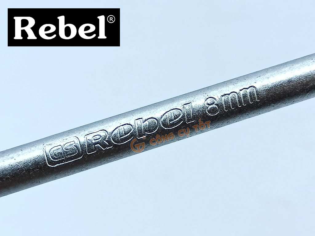  Tuýp ống điếu Rebel phi 8mm dài 165mm