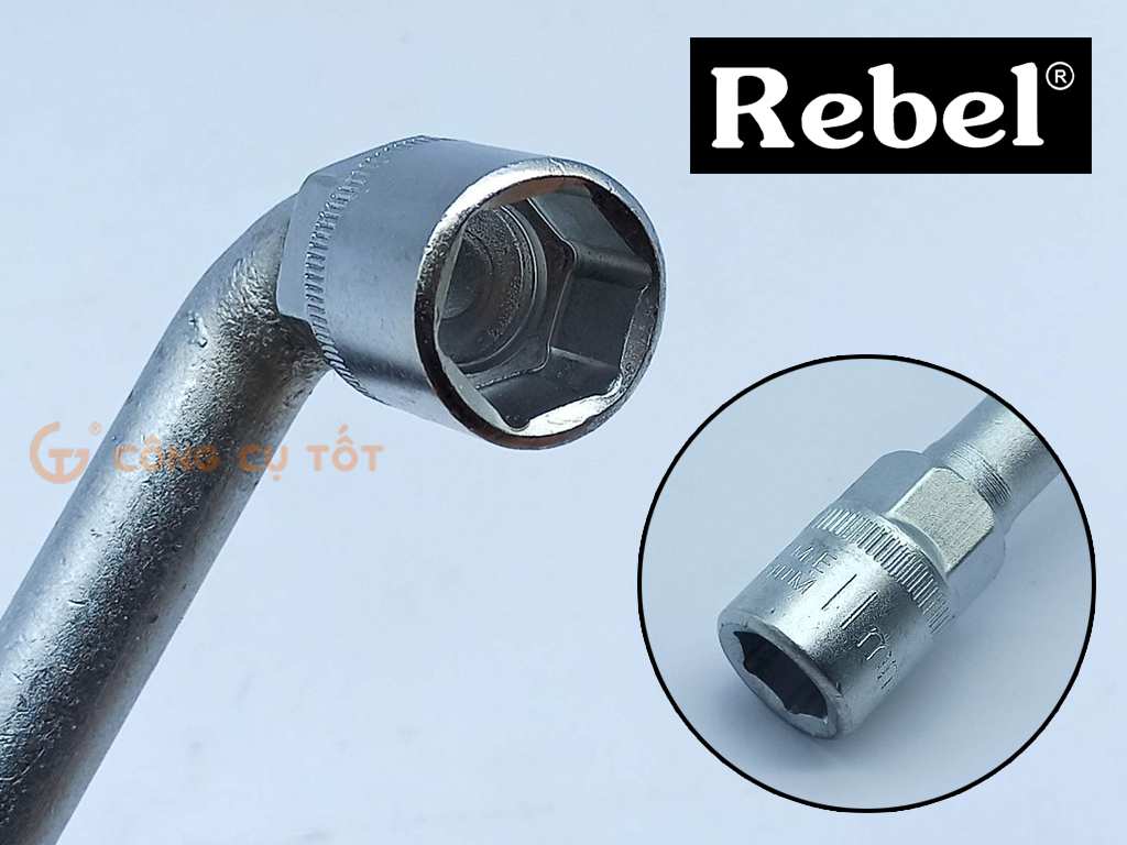  Điếu đầu lục giác Rebel phi 11mm dài 185mm