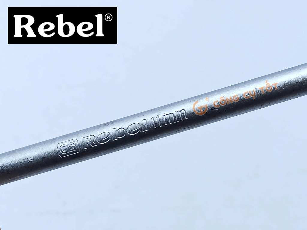  Tuýp ống điếu Rebel phi 11mm dài 185mm
