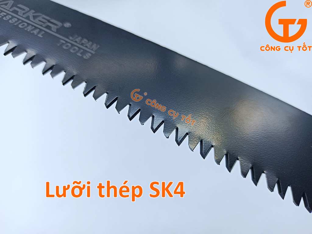 Răng cưa cưa gỗ Barker lưỡi thép đen SK4 350mm Trung Quốc.