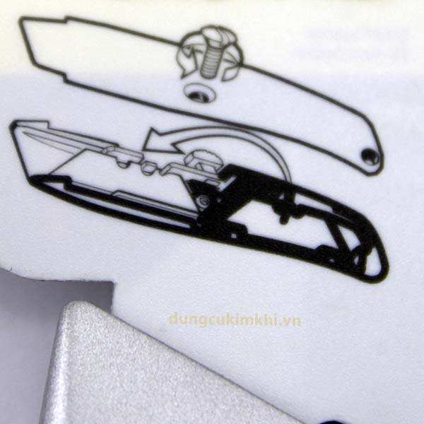 cách lắp và thay thế lưỡi dao mới của dao rọc cáp Stanley 10-099