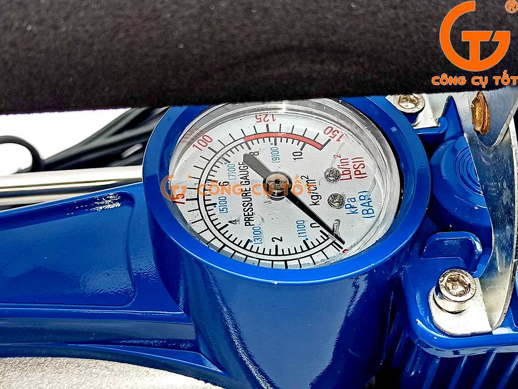 Đồng hồ đo áp suất máy nén khí 2 xi lanh