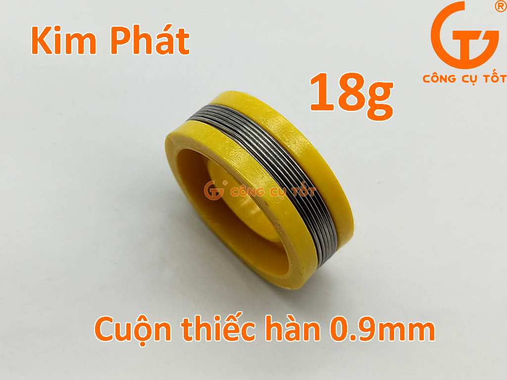 Cuộn thiếc hàn 0.9mm 18g Kim Phát