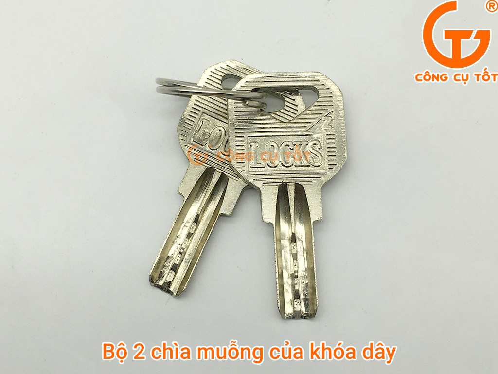 Bộ 2 chìa muỗng của khóa