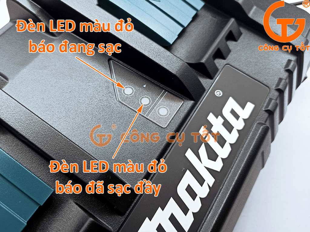 Đèn LED thông báo tình trạng sạc pin