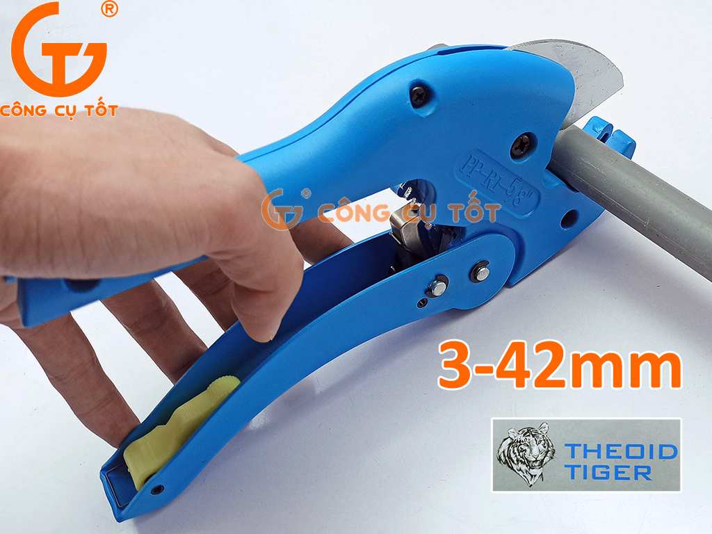 Dao cắt ống nhựa chịu nhiệt PPR 3-42mm Theoid Tiger
