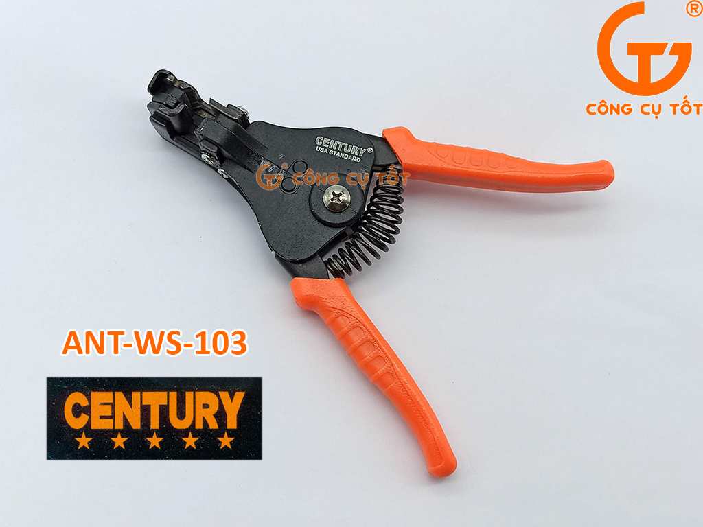 Kìm cắt và tuốt dây điện Century ANT-WS-103