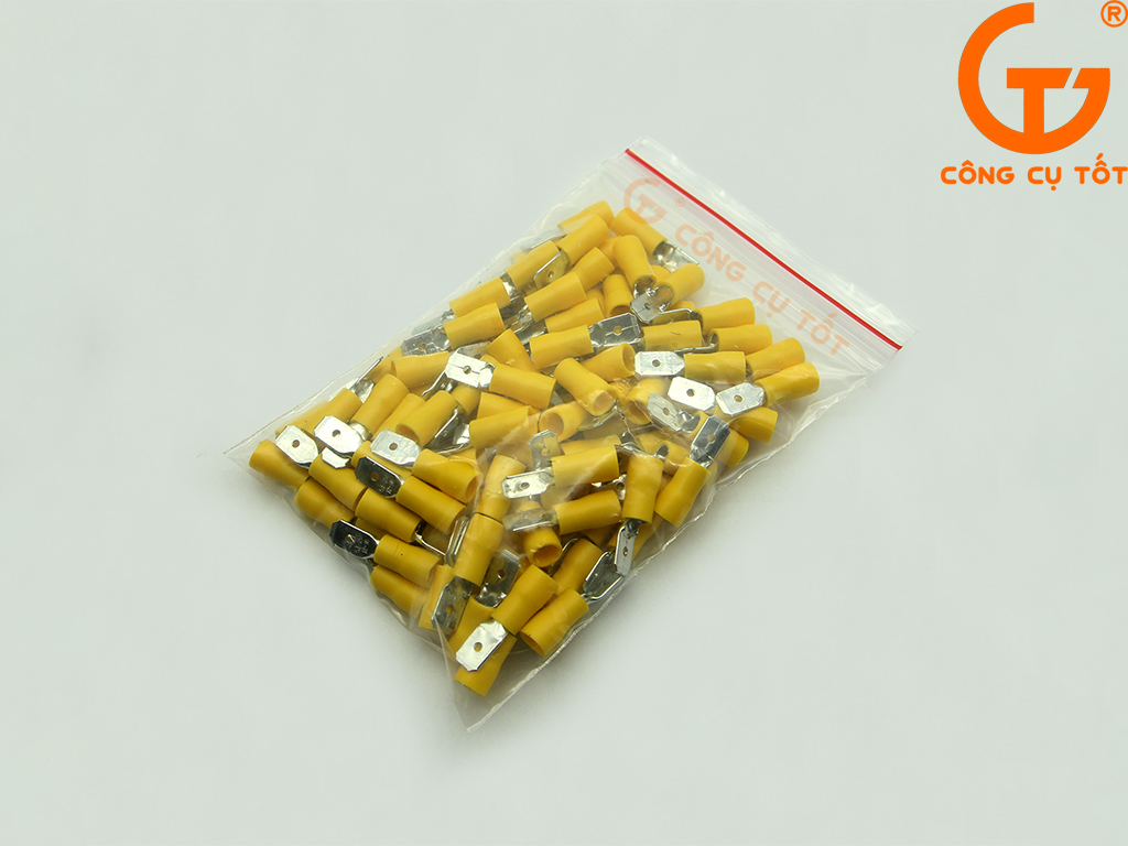 Túi cos ghim capa đực MDD 5.5-250 bọc nhựa vàng