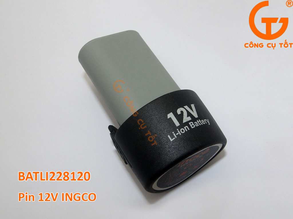 Pin lithium 1.5Ah 12V BATLI228120 cho dụng cụ cầm tay INGCO
