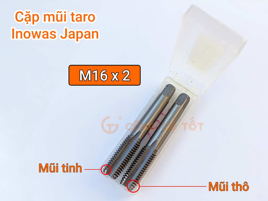 Cặp mũi taro Inowas M16 Japan