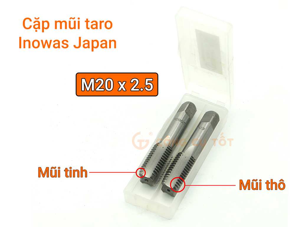 Cặp mũi taro Inowas M20 Japan
