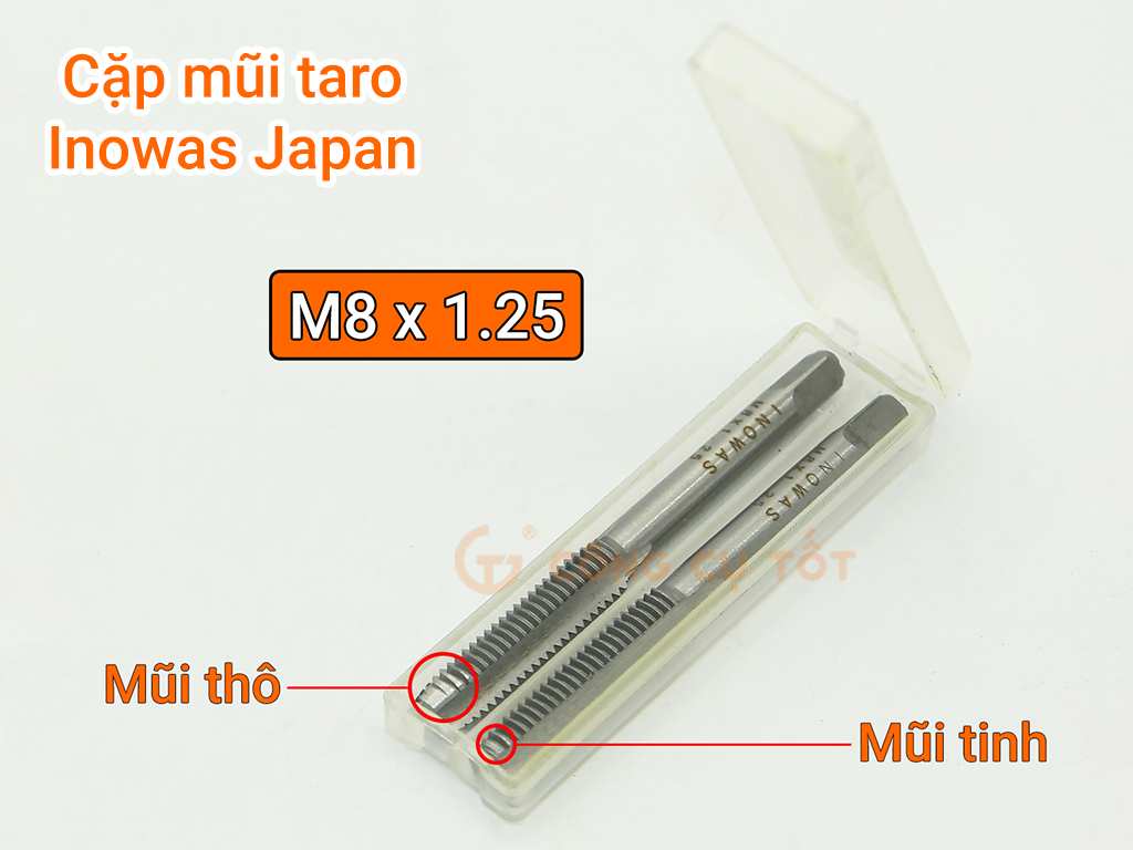 Cặp mũi taro Inowas M8 Japan