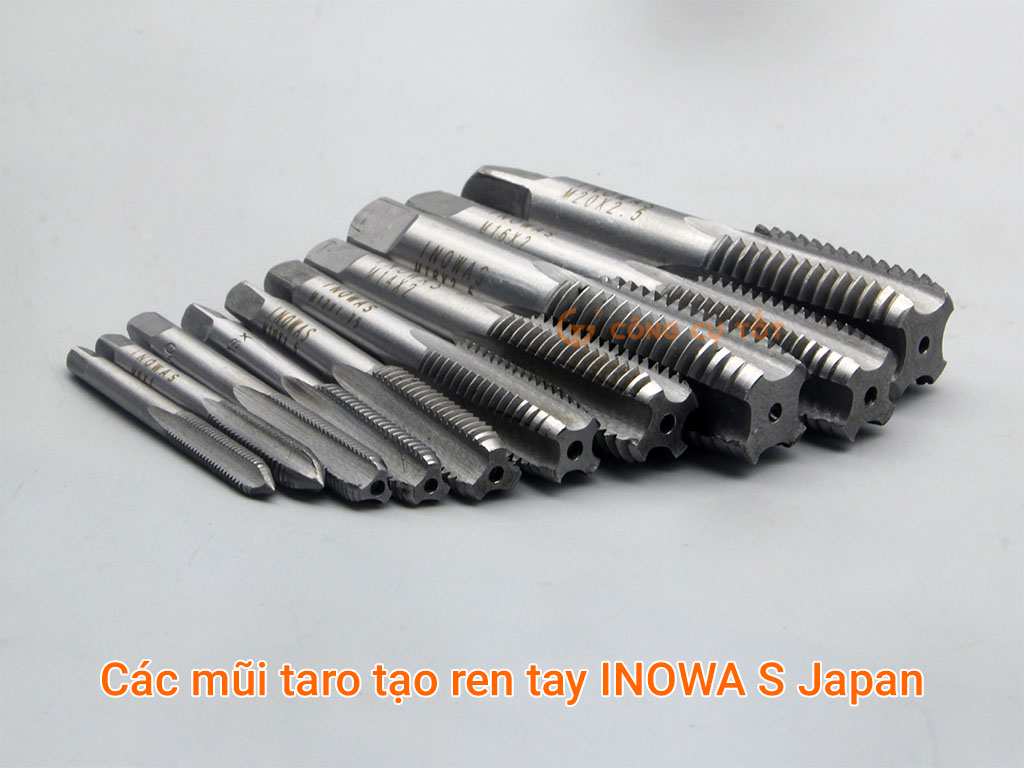 Các mũi taro tay tạo ren INOWA S Nhật Bản