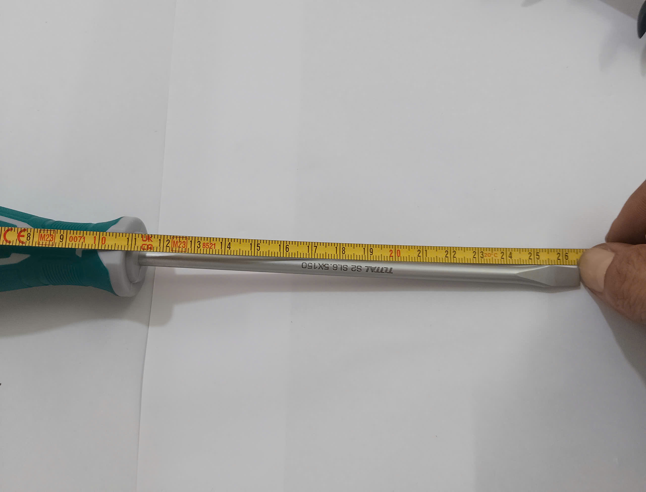 Hình ảnh 6 của mặt hàng Tua vít dẹp SL6.5x150mm Total