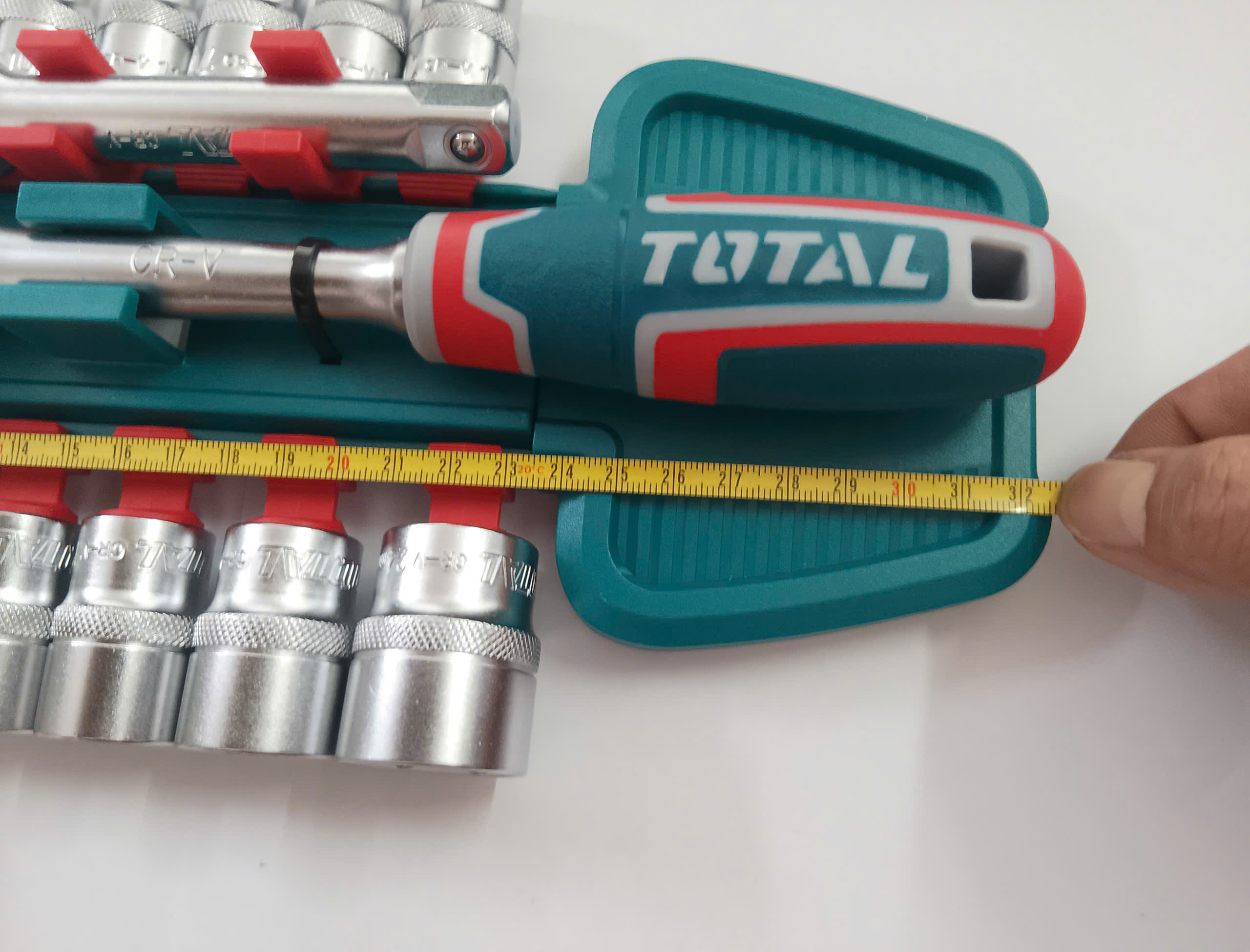 Hình ảnh 5 của mặt hàng Bộ 12 cái socket (1/2 inch) & cần 2 chiều