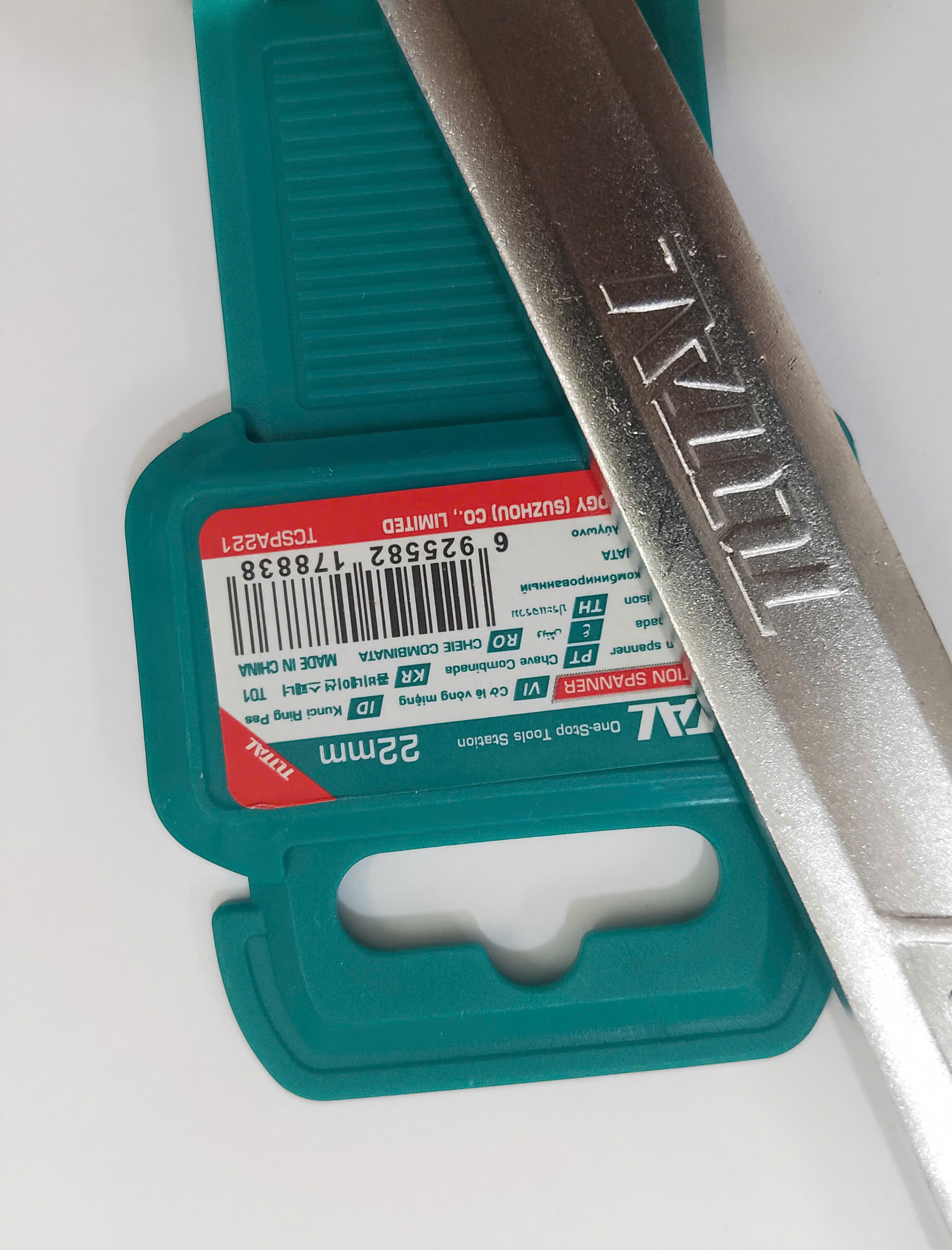 Hình ảnh 6 của mặt hàng Cờ lê vòng miệng 22mm Total