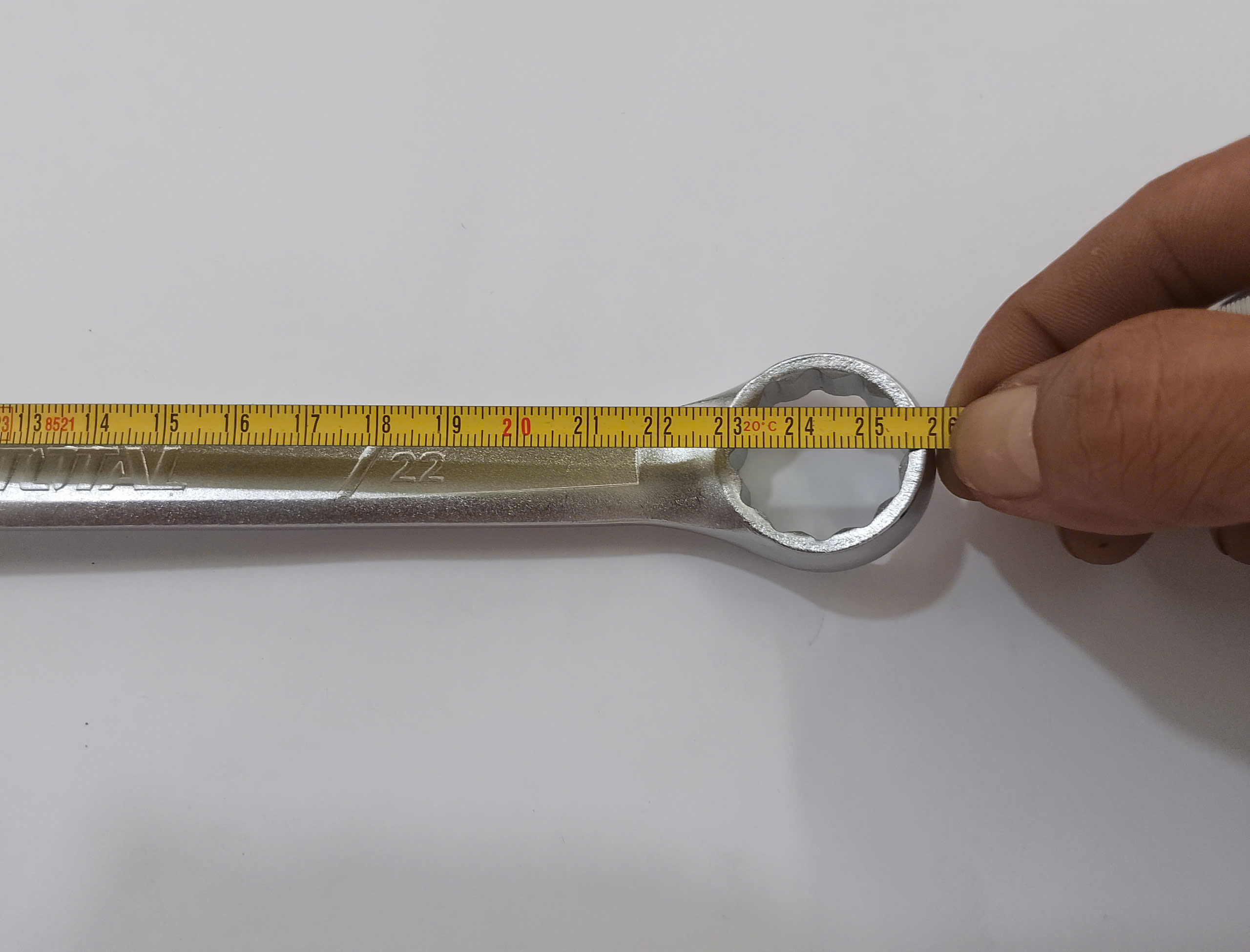 Hình ảnh 3 của mặt hàng Cờ lê vòng miệng 22mm Total
