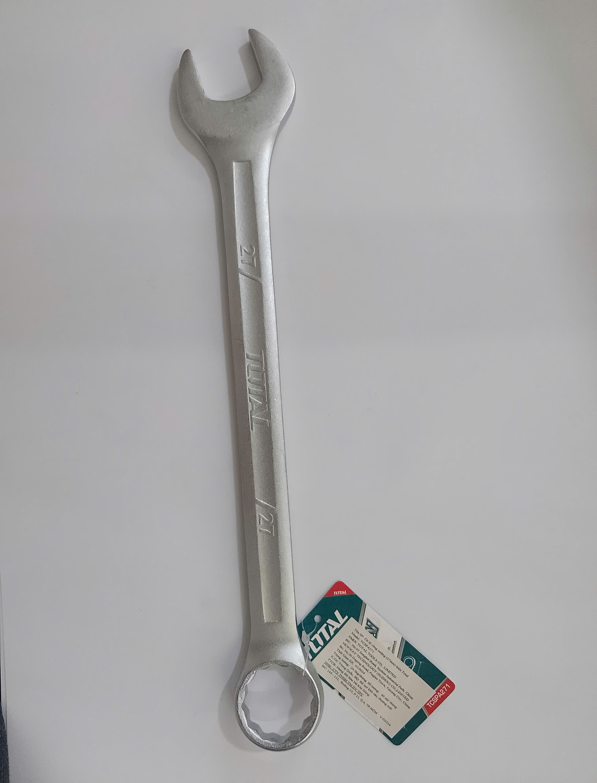 Hình ảnh 8 của mặt hàng Cờ lê vòng miệng 27mm Total
