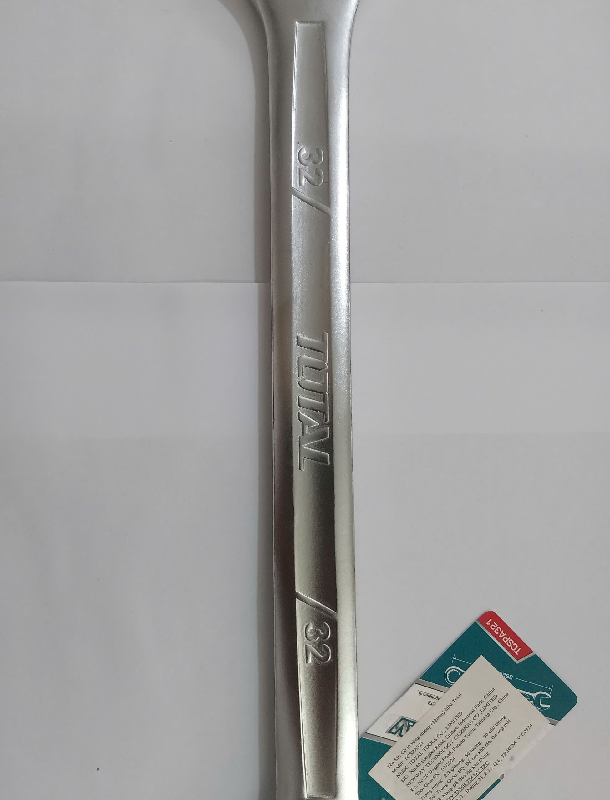 Hình ảnh 6 của mặt hàng Cờ lê vòng miệng 32mm Total