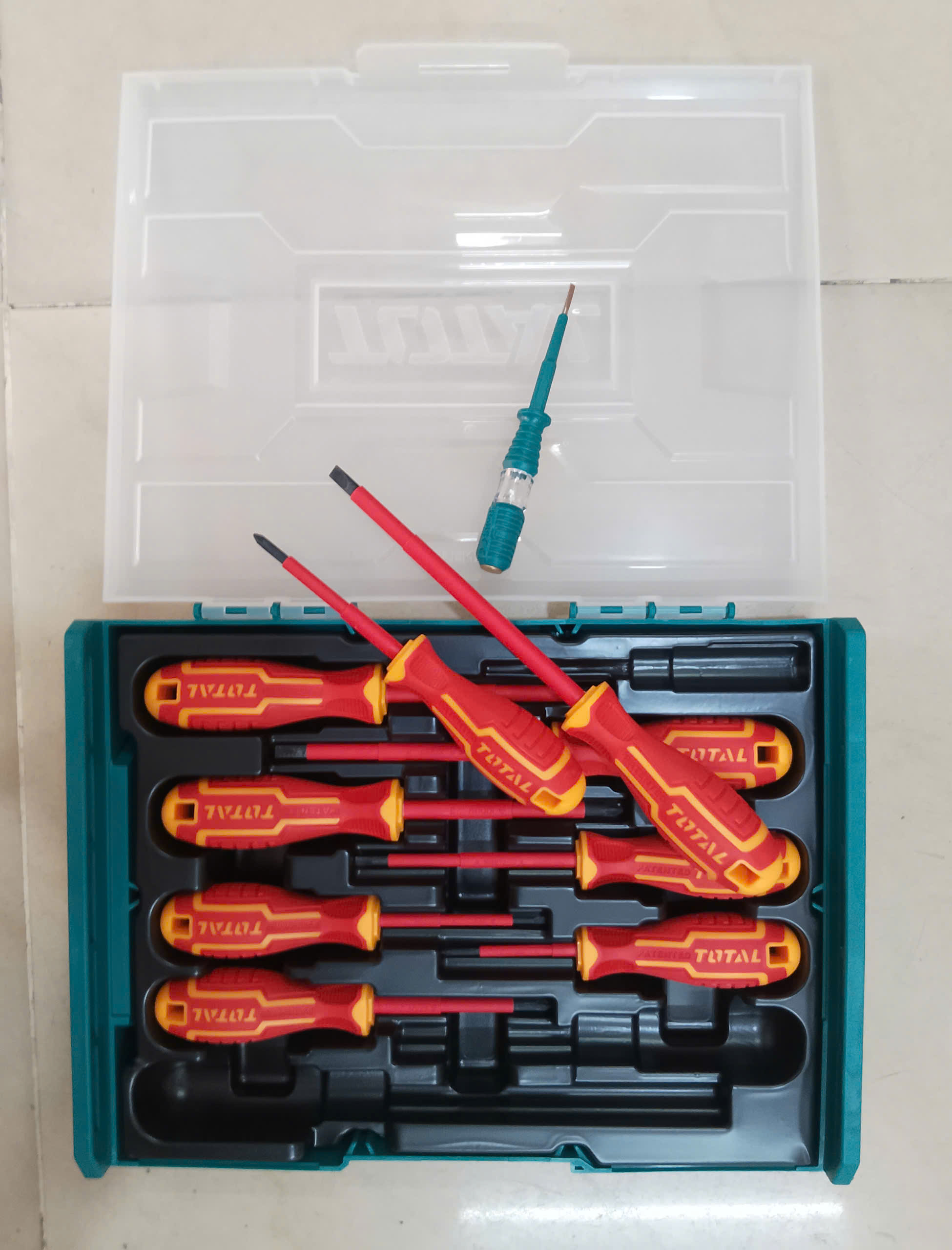 Hình ảnh 3 của mặt hàng Bộ 10 công cụ cầm tay cách điện