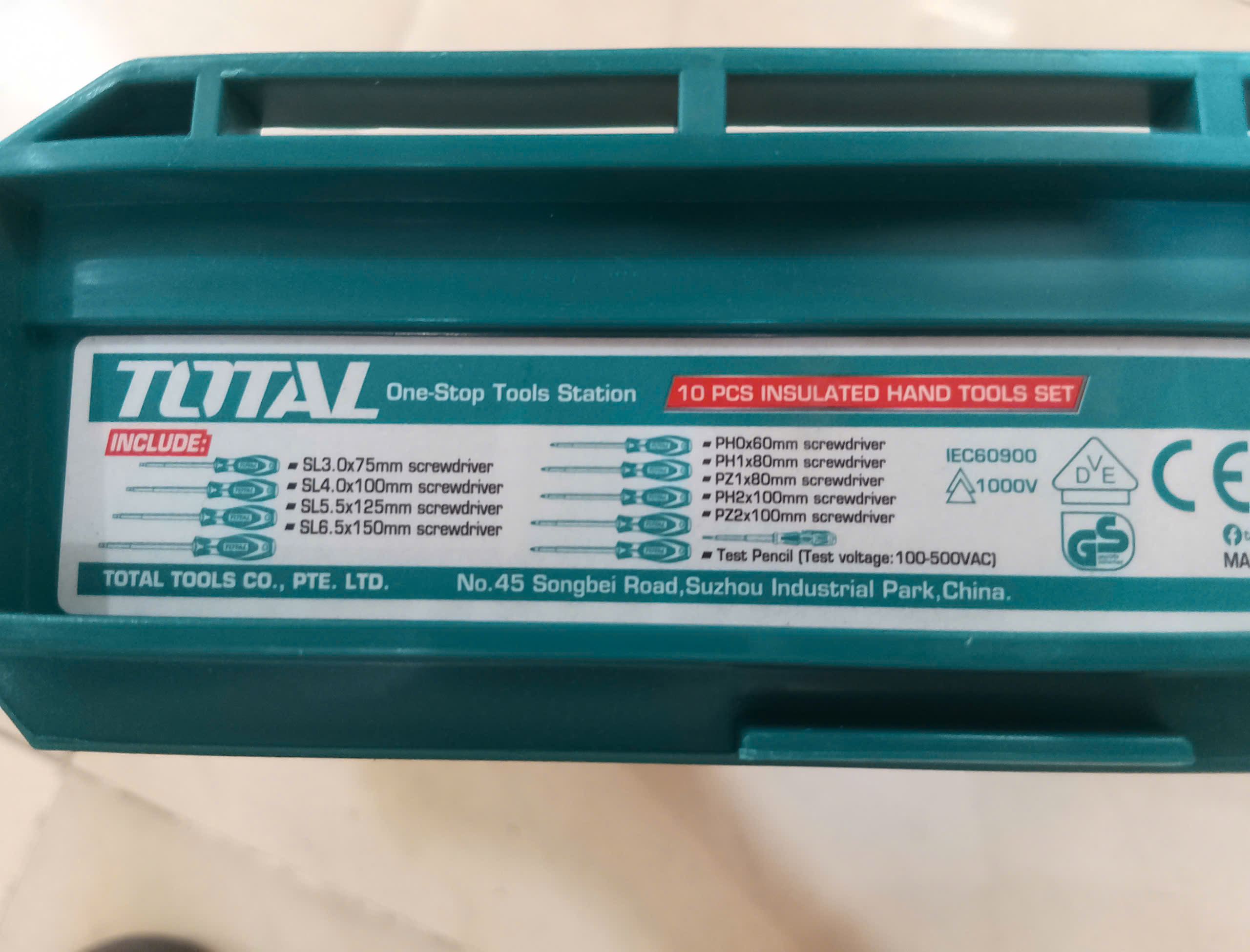 Hình ảnh 4 của mặt hàng Bộ 10 công cụ cầm tay cách điện