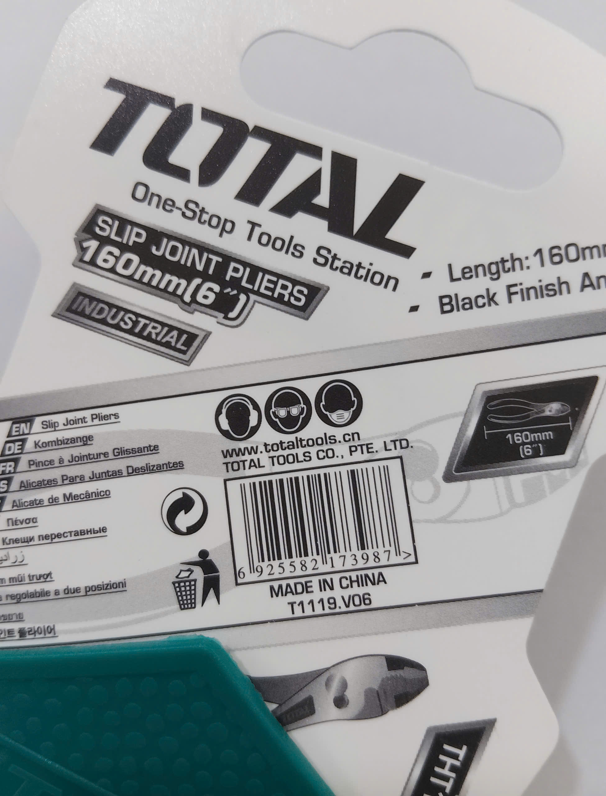 Hình ảnh 8 của mặt hàng Kềm mũi trượt (36/T)