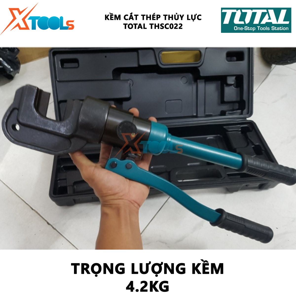 Hình ảnh 3 của mặt hàng Kềm cắt thép thủy lực 22mm