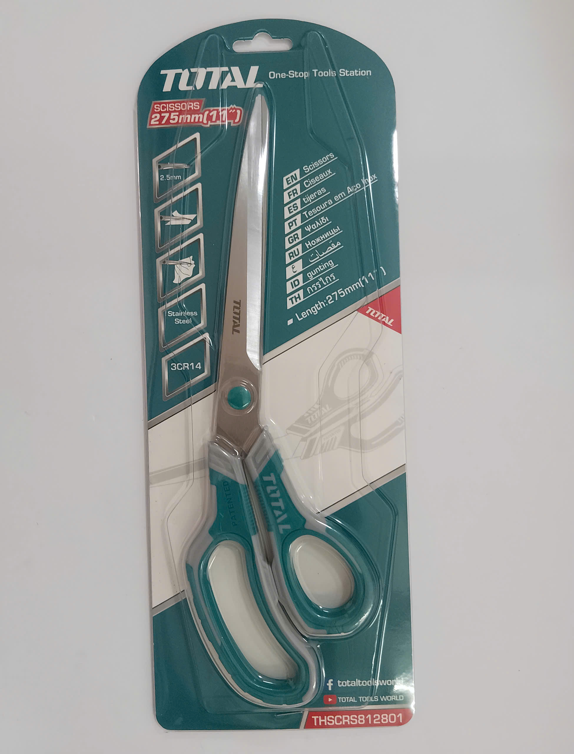 Hình ảnh 11 của mặt hàng Kéo cắt 275mm Total