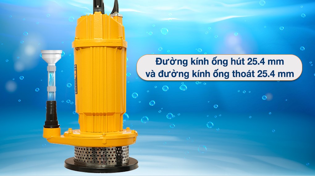 Hình ảnh 5 của mặt hàng Máy bơm chìm 370W (0.5Hp) TOLSEN 79978