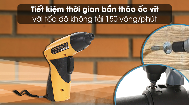 Hình ảnh 14 của mặt hàng BỘ MÁY VẶN ỐC VÍT KHÔNG DÂY TOLSEN