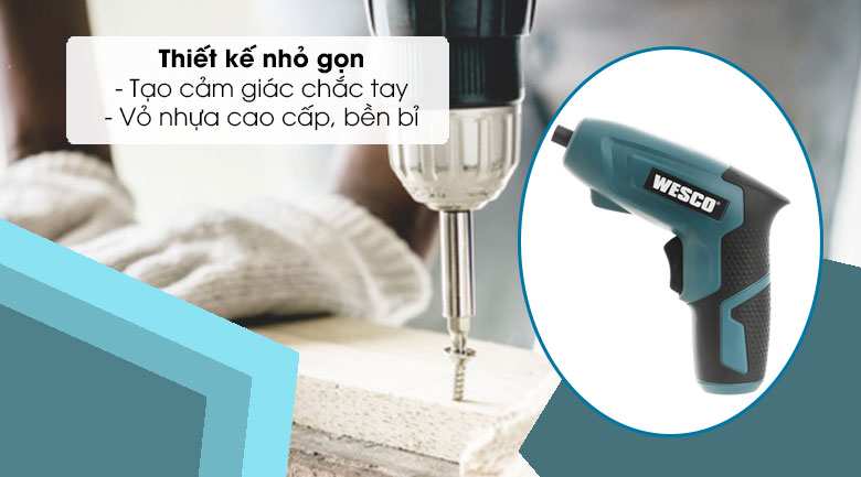 Hình ảnh 7 của mặt hàng MÁY MỞ VÍT 1/4'' 3.6V WESCO