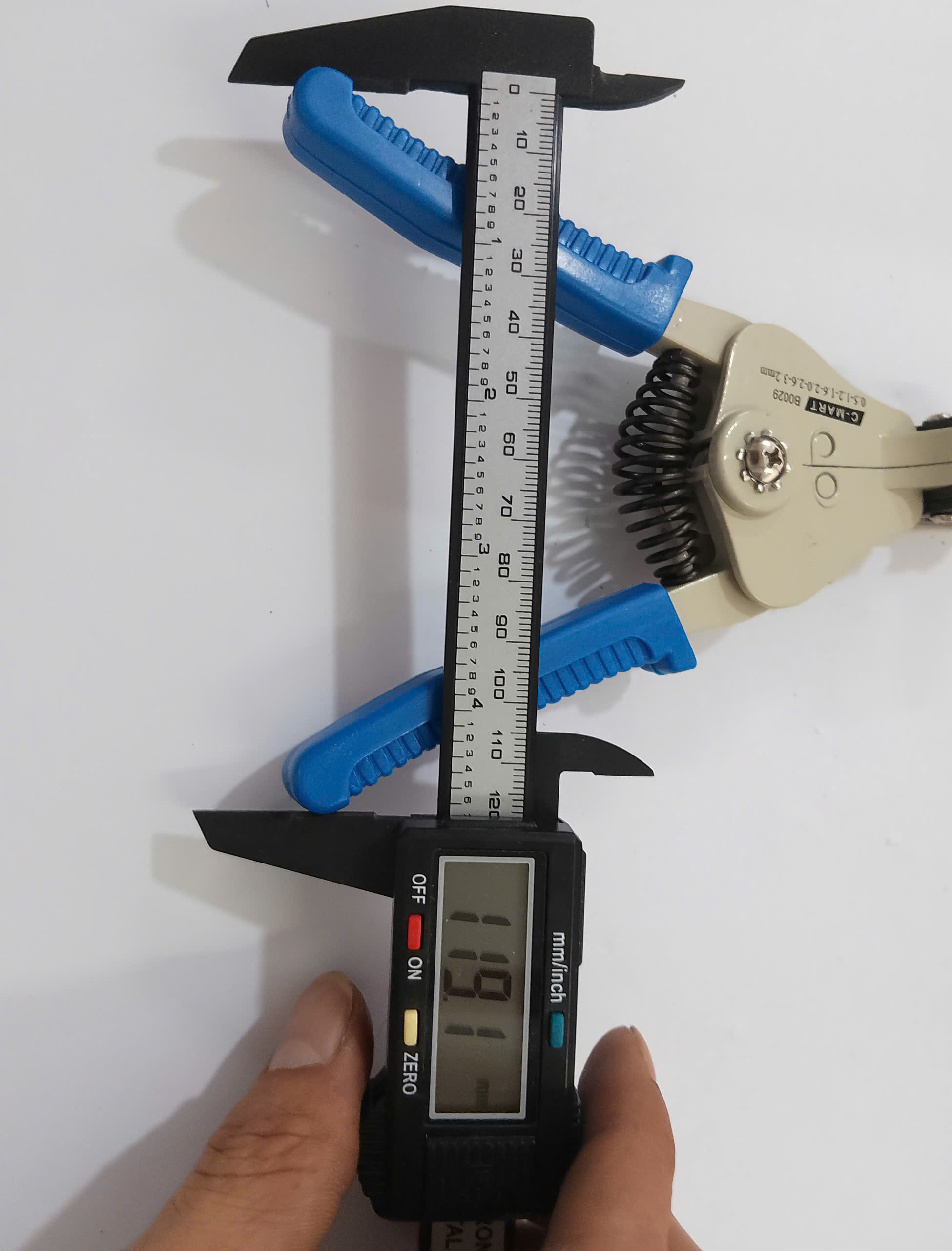 Hình ảnh 10 của mặt hàng Kìm tuốt dây điện (1.25,2.0,3.5,5.5,8.0mm)