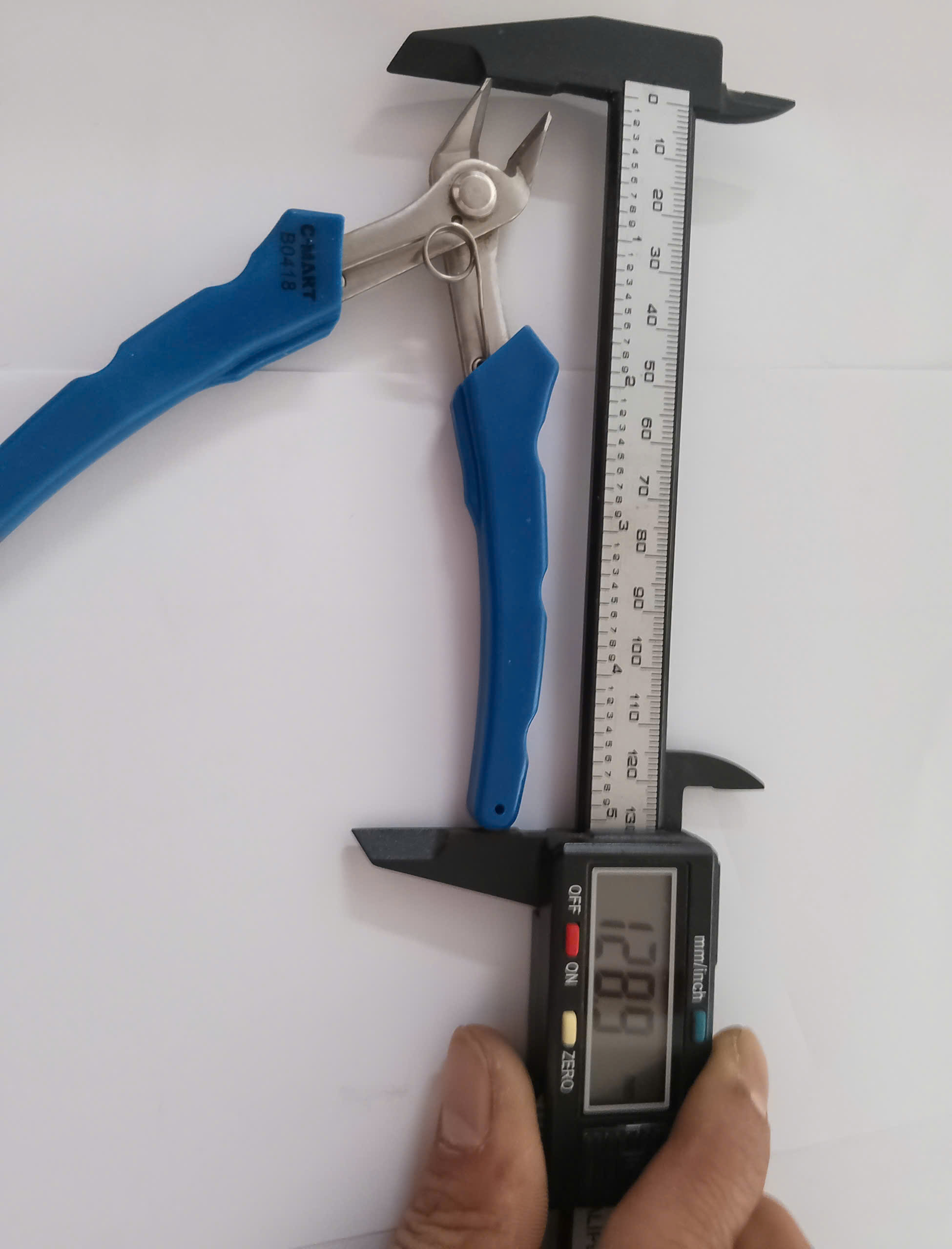 Hình ảnh 9 của mặt hàng Kìm cắt C-Mart B0318-5 130mm/5”