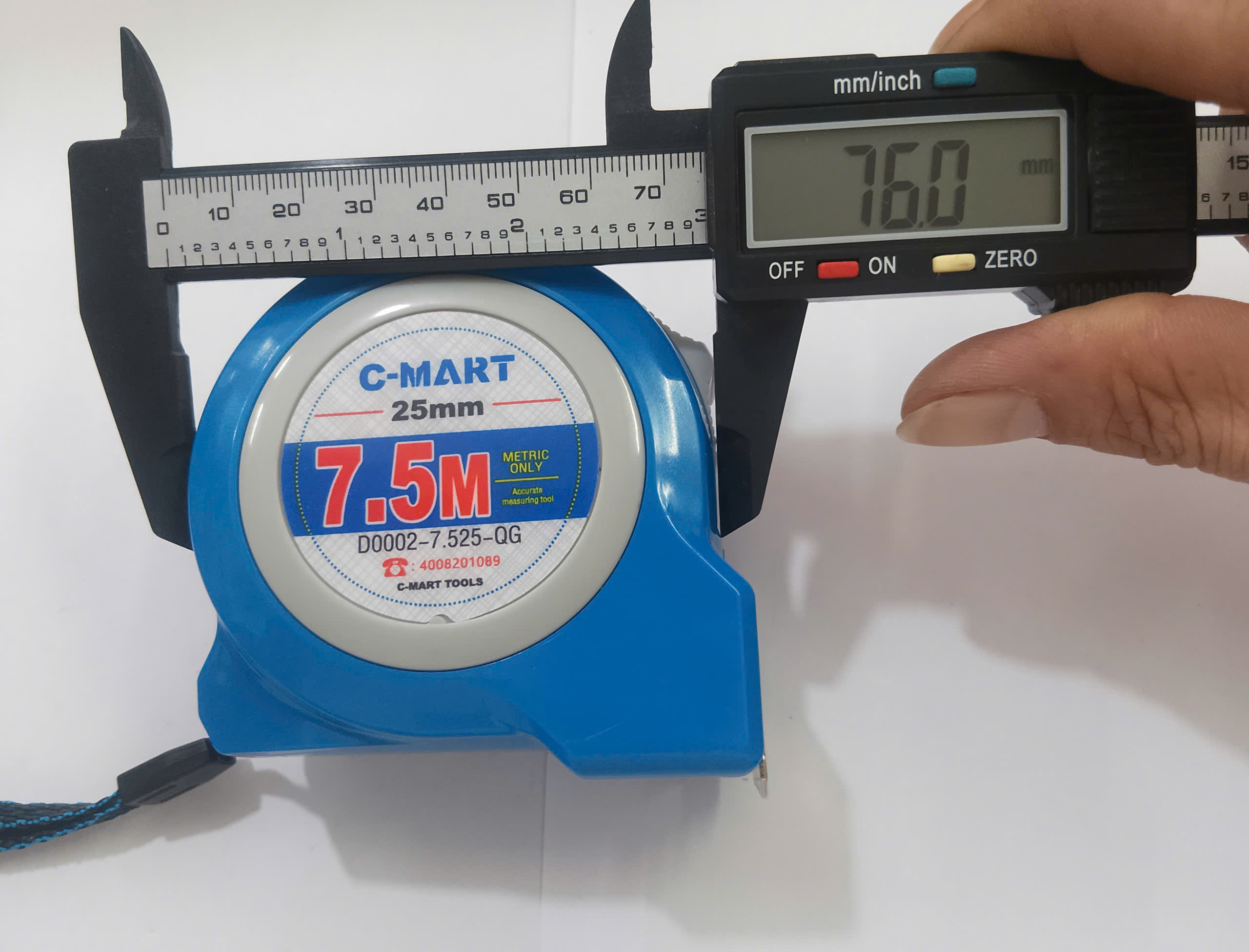 Hình ảnh 15 của mặt hàng Thước cuộn 7.5*25mm