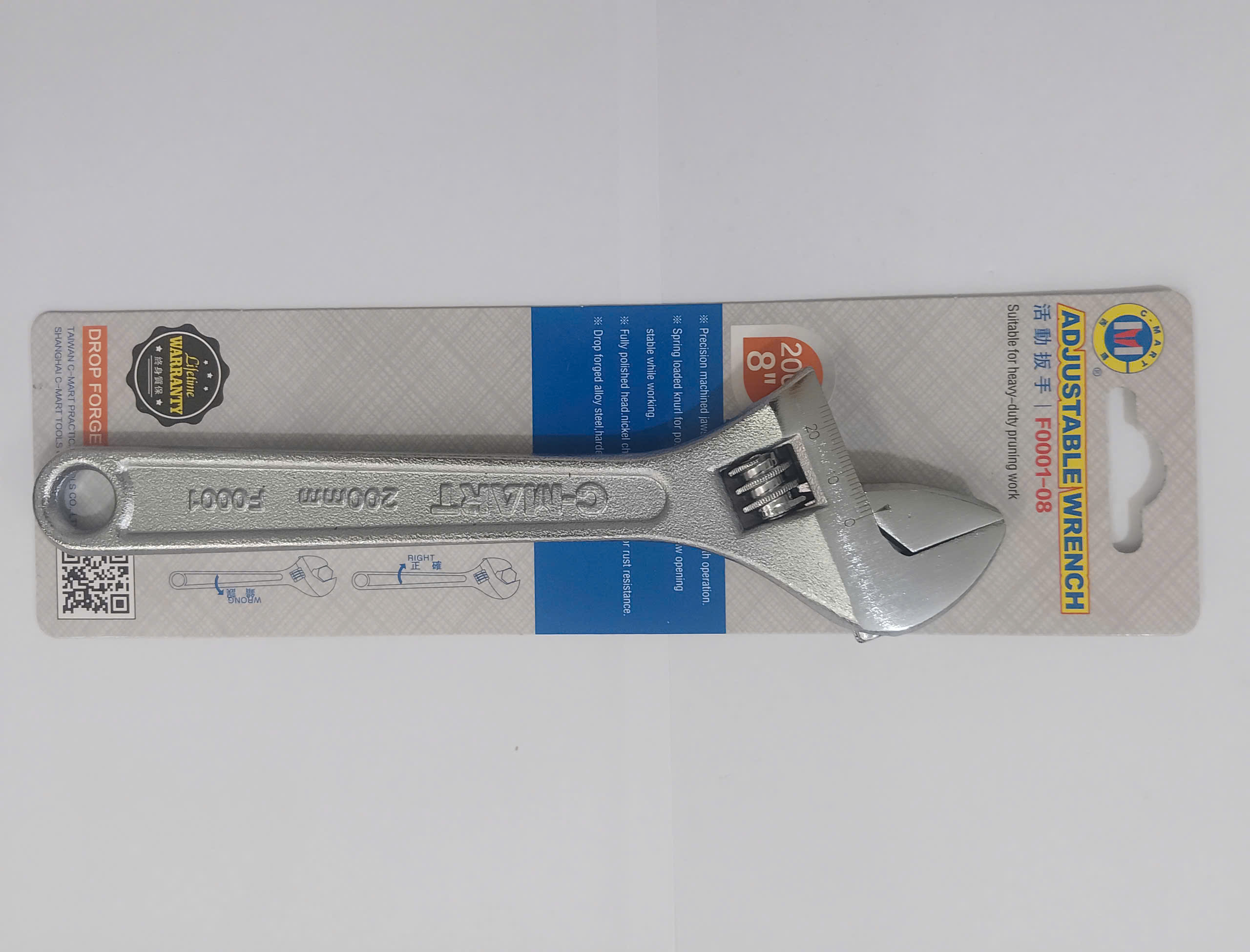 Hình ảnh 5 của mặt hàng Mỏ lết 8"