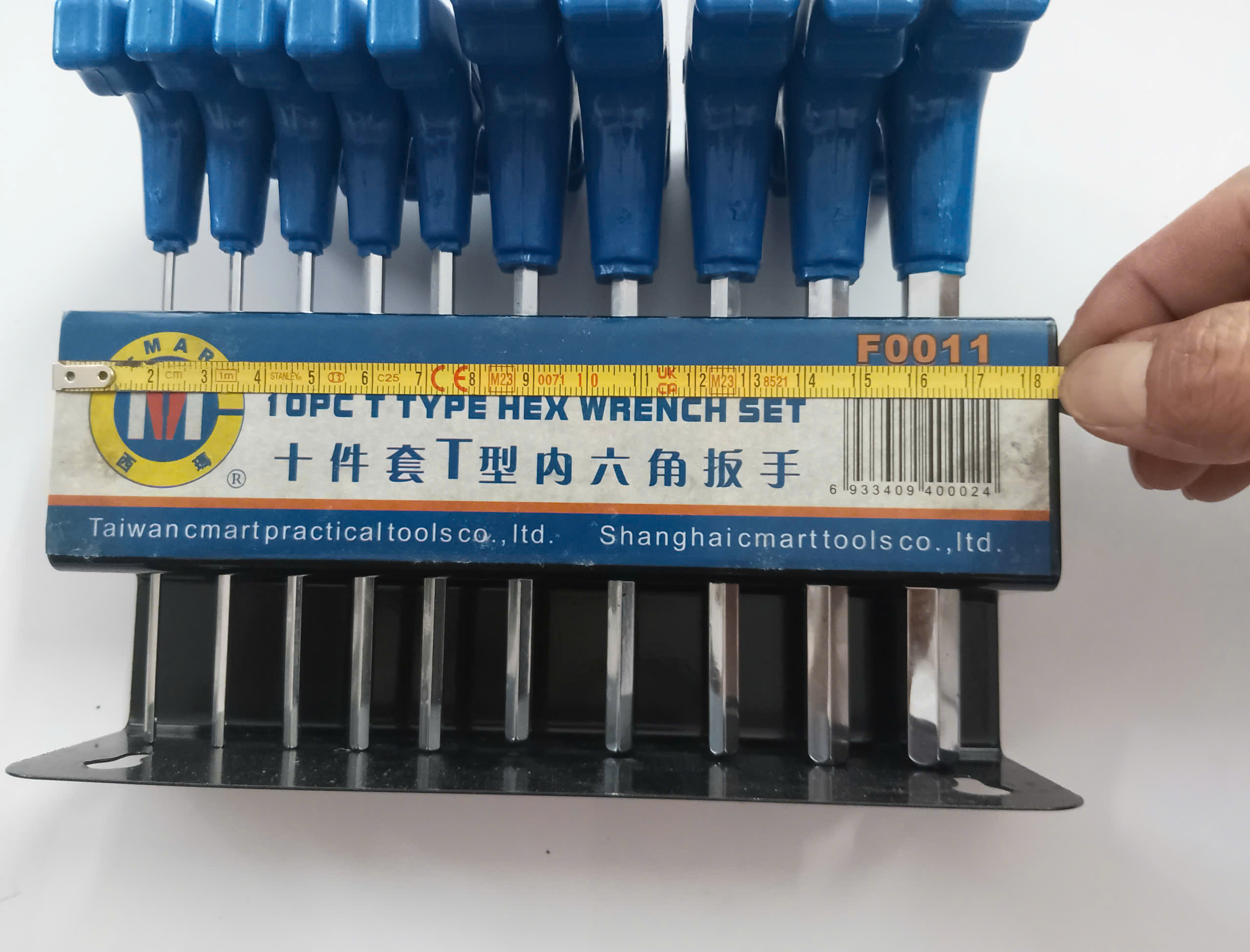 Hình ảnh 11 của mặt hàng Bộ lục giác trong kiểu T 10 cái C-Mart F0011