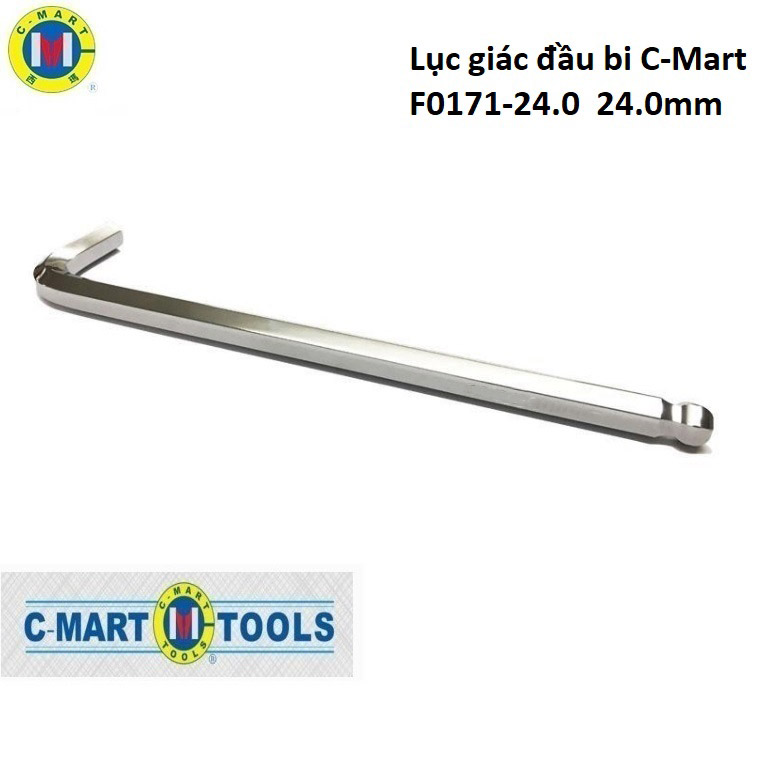 Hình ảnh 1 của mặt hàng Lục giác đầu bi C-Mart F0171-24.0 24.0mm