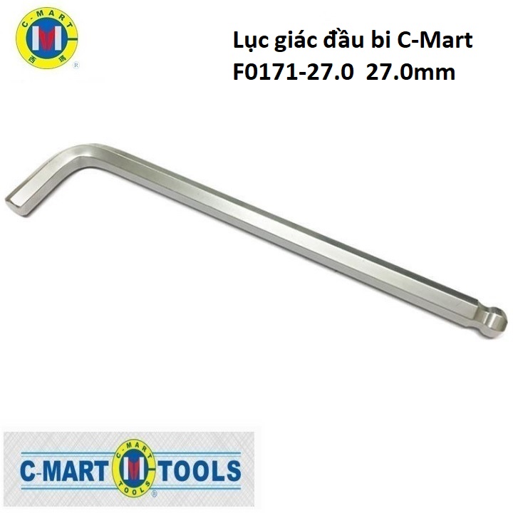 Hình ảnh 4 của mặt hàng Lục giác đầu bi C-Mart F0171-27.0 27.0mm