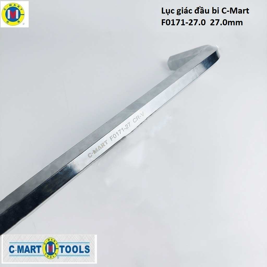 Hình ảnh 2 của mặt hàng Lục giác đầu bi C-Mart F0171-27.0 27.0mm