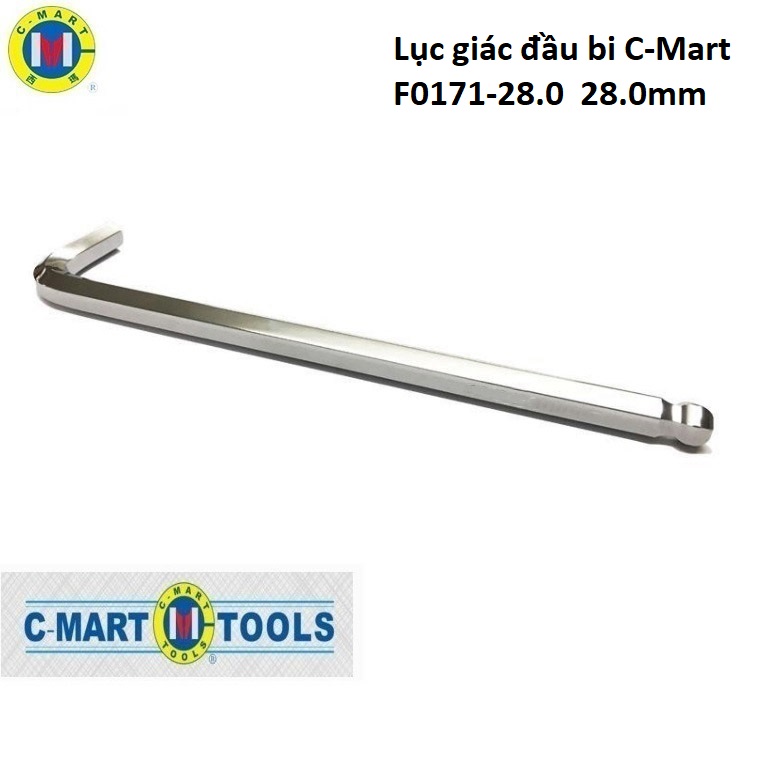 Hình ảnh 3 của mặt hàng Lục giác đầu bi C-Mart F0171-28.0 28.0mm