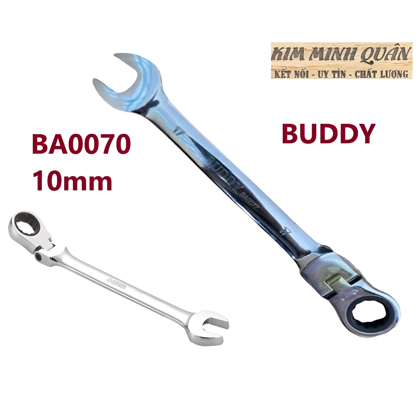 Hình ảnh 2 của mặt hàng Chìa khóa tự động lắc léo 10mm Buddy