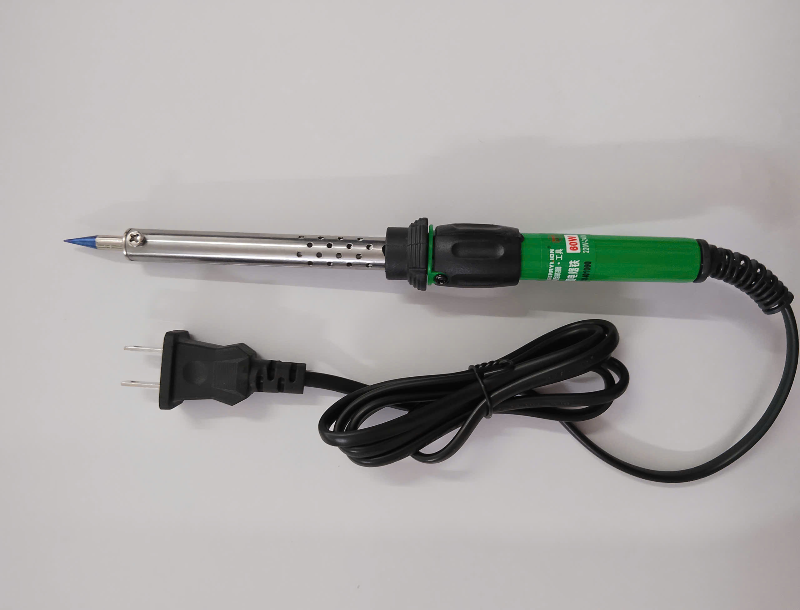 Hình ảnh 17 của mặt hàng Mỏ hàn nhọn cán nhựa xanh Berrylion 60W