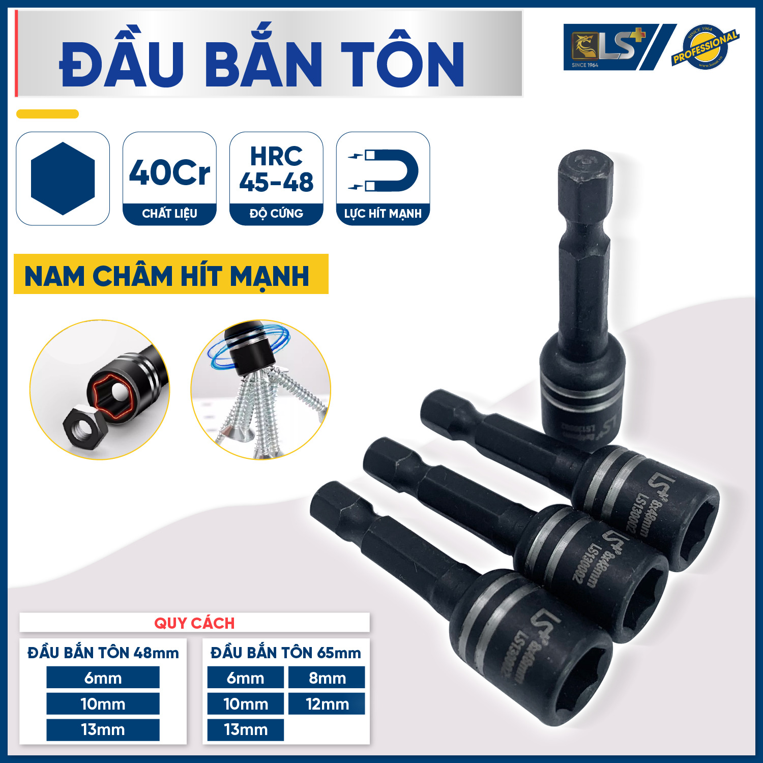 Hình ảnh 1 của mặt hàng Đầu Bắn Tôn 65mm 13mm