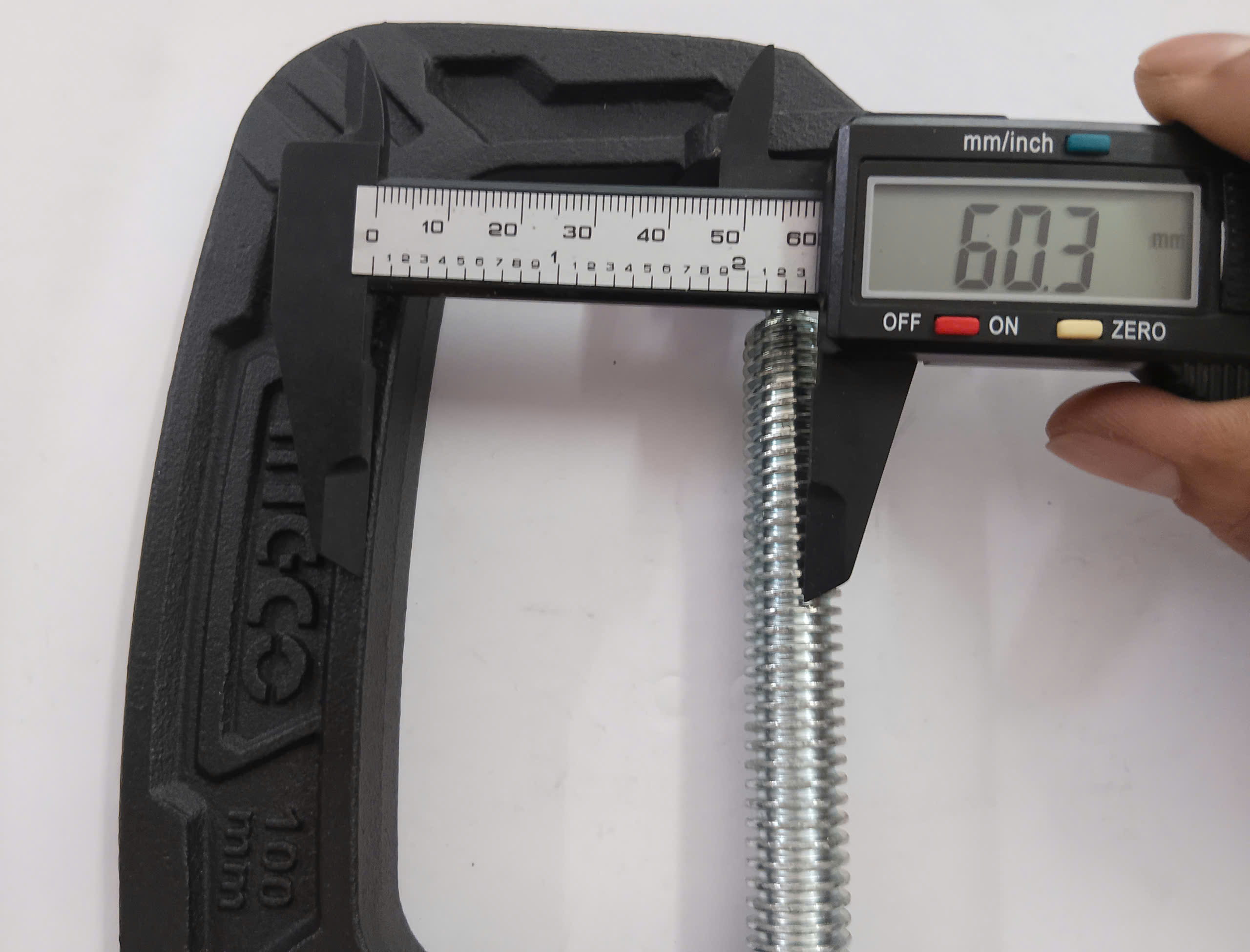 Hình ảnh 8 của mặt hàng Kẹp chữ G Size: 4"/100mm- 24/T
