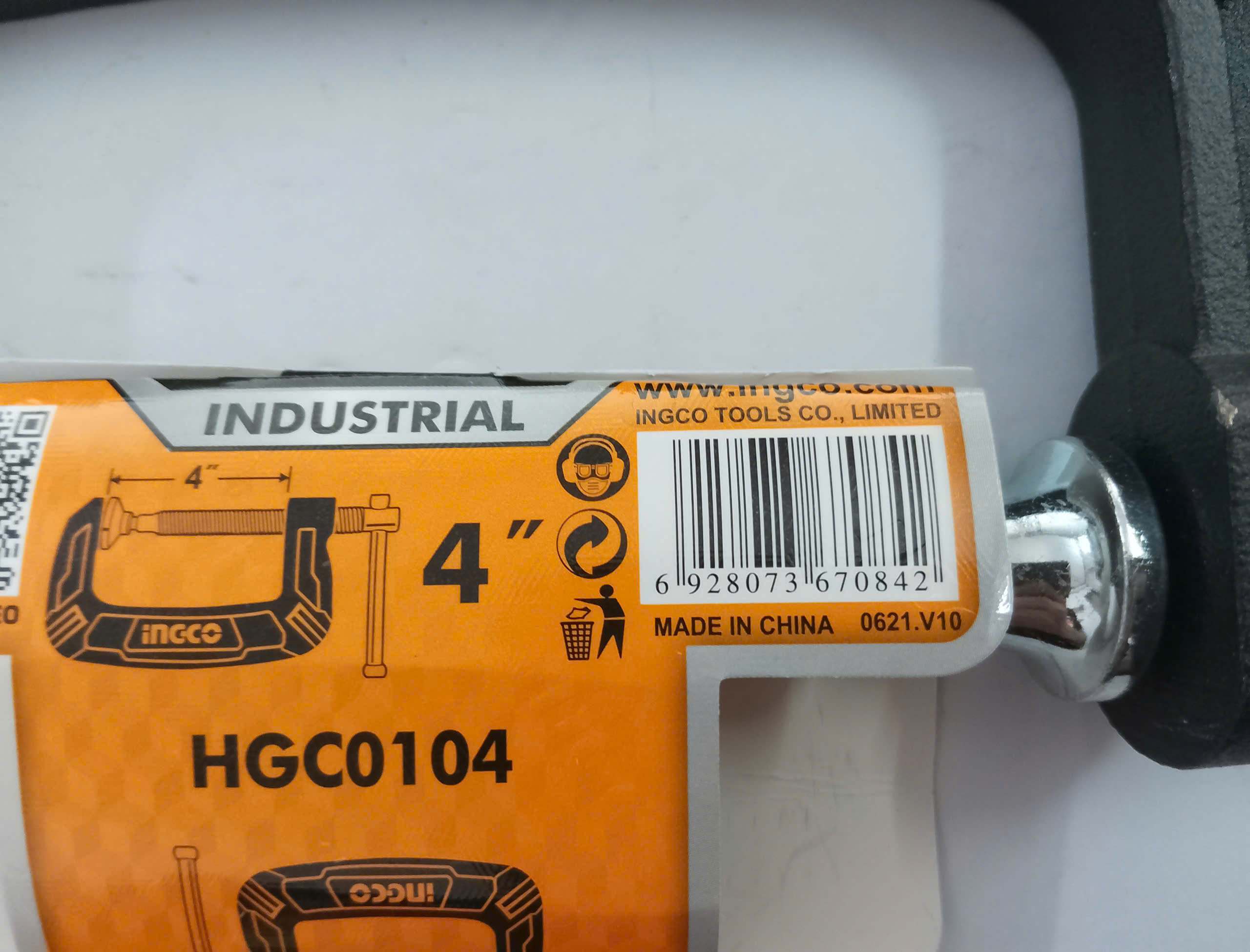 Hình ảnh 7 của mặt hàng Kẹp chữ G Size: 4"/100mm- 24/T