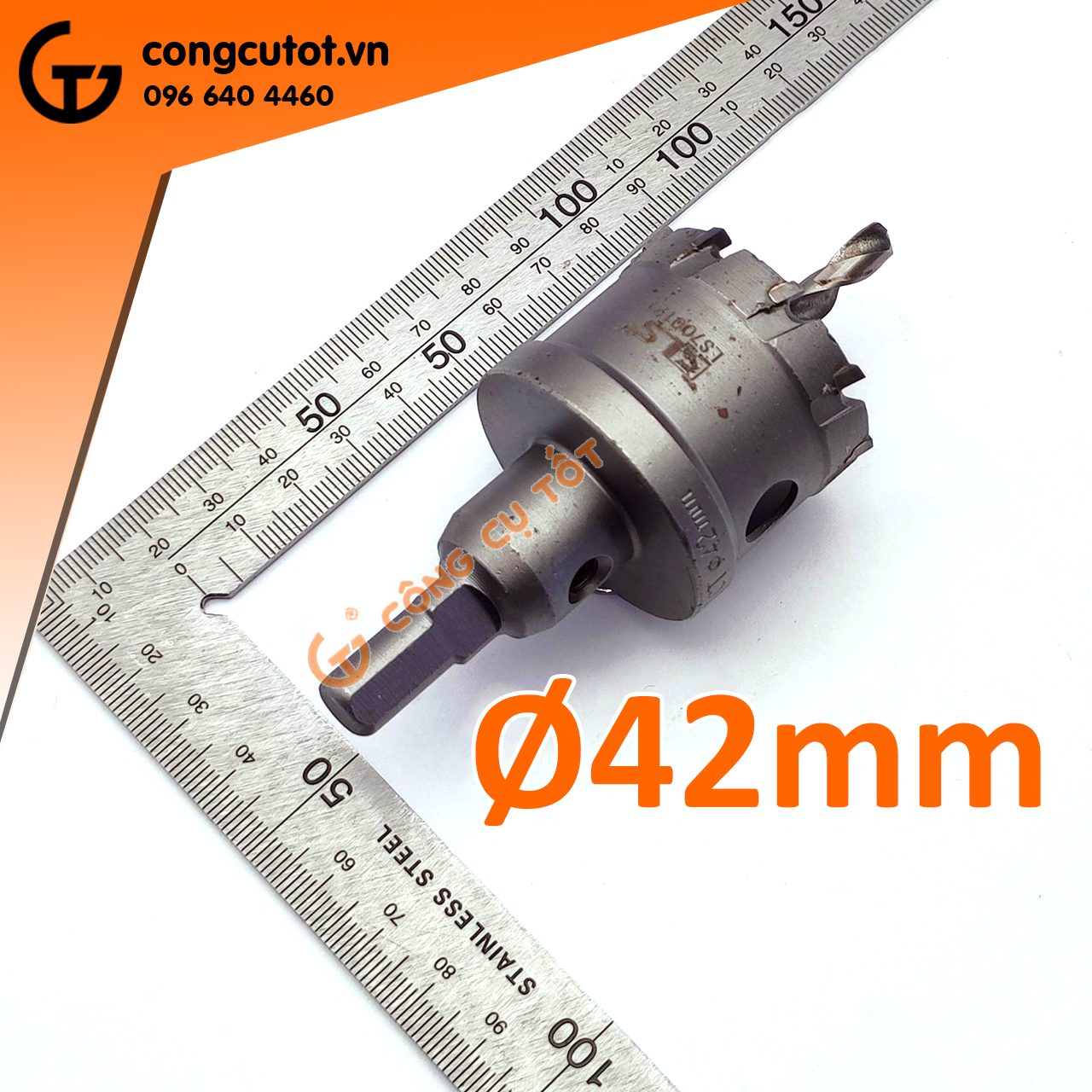 Hình ảnh 3 của mặt hàng Mũi Khoét Hợp Kim Ø42mm