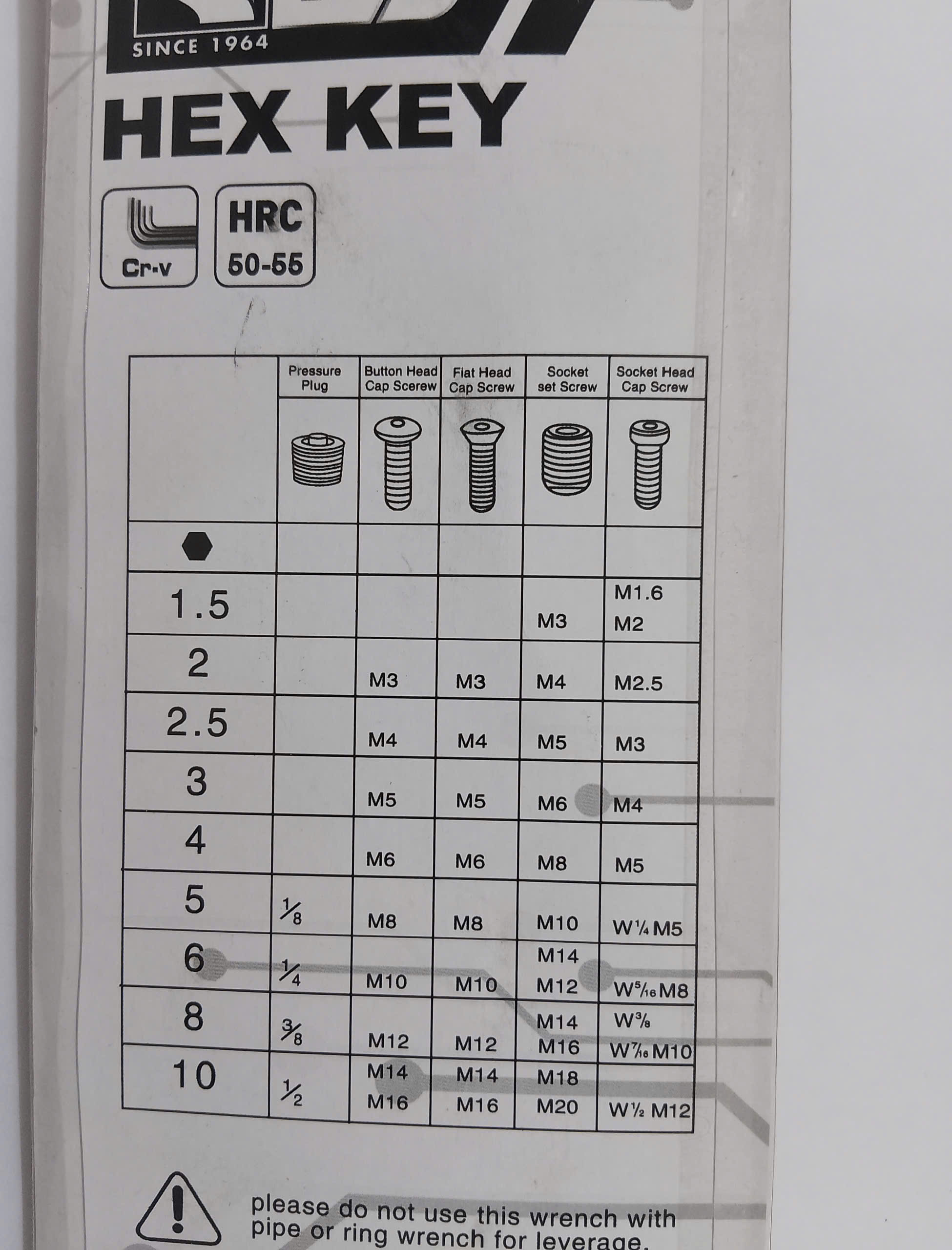 Hình ảnh 12 của mặt hàng Lục Giác Bộ 9pcs Bi Dài 688