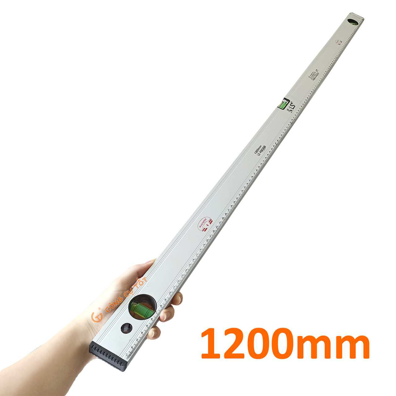 Hình ảnh 5 của mặt hàng Thước Thuỷ Xám Có Hít 1200mm LS