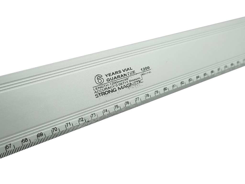 Hình ảnh 6 của mặt hàng Thước Thuỷ Xám Có Hít 1200mm LS