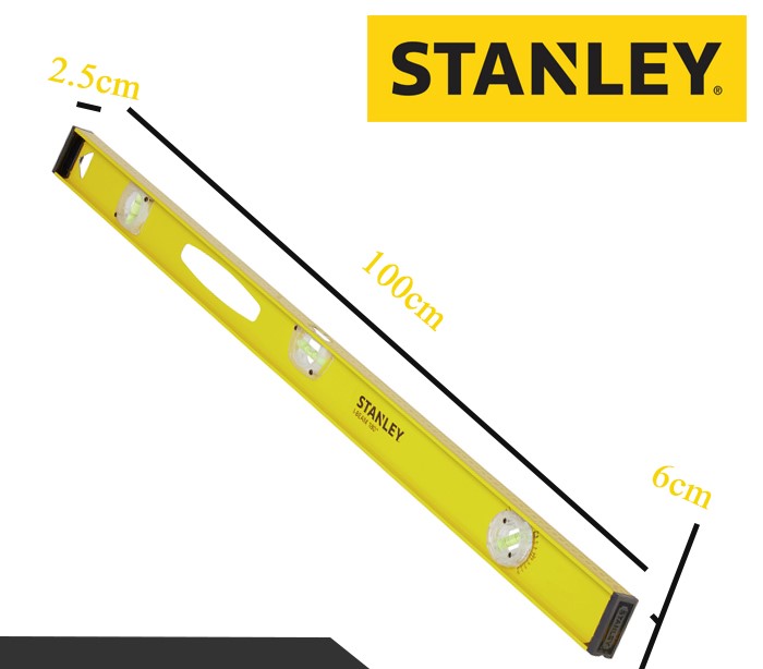 Hình ảnh 5 của mặt hàng Thước thủy I BEAM 100cm Stanley 1-42-922